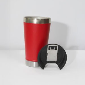 VASO CERVECERO CON TAPA